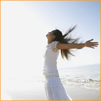 Woman on Beach